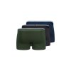 SKINY pánske panty 3-balenie Cotton Multipack B25 - oliveblueblack (Farba oliveblueblack selection-S795, Veľkosť XXL)