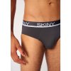 SKINY pánske slipy 3-balenie Cotton Multipack B25 - greyblueblack (Farba greyblueblack selection-2061, Veľkosť XXL)