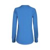 SKINY dámske tričko s dlhým rukávom Ceravida Heat B25 - sonicblue melange (Farba sonicblue melange-s374, Veľkosť 44)