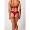 SKINY dámske Cheeky Tanga Wonderfulace S25 - beet red (Farba beet red-S770, Veľkosť 42)