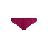 SKINY dámske Cheeky Tanga Wonderfulace S25 - beet red (Farba beet red-S770, Veľkosť 42)