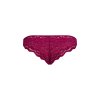 SKINY dámske Cheeky Tanga Wonderfulace S25 - beet red (Farba beet red-S770, Veľkosť 42)