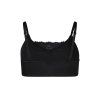 SKINY dámsky Crop top Cotton Lace Essentials B25 - black (Farba black-7665, Veľkosť 42)