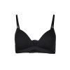 SKINY dámsky triangel top vystužený Cotton Lace Essentials B25 - black (Farba black-7665, Veľkosť 85 C)