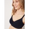 HUBER podprsenka mäkká Bra Selection B25 - black (Farba black-7665, Veľkosť 95 D)