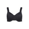 HUBER podprsenka Minimizer Bra Selection B25 - black (Farba black-7665, Veľkosť 95 E)