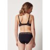 HUBER podprsenka Push-Up Micro Lace B25 - black (Farba black-7664, Veľkosť 85 B)