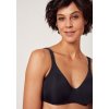 HUBER podprsenka s kosticami Bra Selection B25 - black (Farba black-7665, Veľkosť 95 D)