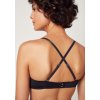 HUBER podprsenka Spacer Bra Selection B25 - black (Farba black-7665, Veľkosť 95 E)