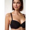 HUBER podprsenka vystužená Micro Ornament B25 - black (Farba black-7664, Veľkosť 90 D)