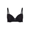 HUBER podprsenka vystužená Micro Ornament B25 - black (Farba black-7664, Veľkosť 90 D)