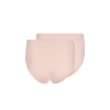 HUBER dámske nohavičky Maxi 2 balenie Cotton 2 Pack B25 - dusty rose (Farba dusty rose-h098, Veľkosť 50)