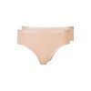HUBER dámske nohavičky Midi 2-balenie Micro 2Pack B25 - nude (Farba nude-0719, Veľkosť 50)