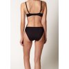 HUBER dámske nohavičky Rio Micro Ornament B25 - black (Farba black-7664, Veľkosť 48)