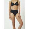 HUBER dámske nohavičky Tanga 2-balenie Micro 2Pack B25 - black (Farba black-7665, Veľkosť 46)