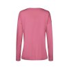 HUBER dámske tričko dlhý rukáv Night Basic Selection B25 - rose wine (Farba rose wine-h205, Veľkosť 46)