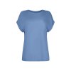 HUBER dámske tričko krátky rukáv Night Basic Selection S25 - ashleigh blue (Farba ashleigh blue-h367, Veľkosť 40)