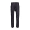 HUBER pánske nohavice dlhé Night Basic Selection B25 - anthracite stripe (Farba anthracite stripe-h094, Veľkosť XXL)