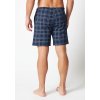 HUBER pánske nohavice krátke Night Basic Selection B25 - dressblue check (Farba dressblue check-h095, Veľkosť XXL)
