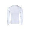 HUBER pánske tričko dlhý rukáv Cotton Fine Rib B25 - white (Farba white-0500, Veľkosť XXL)
