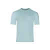HUBER pánske tričko krátky rukáv Night Basic Selection B25 - almost sky (Farba almost sky-h218, Veľkosť L)