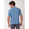 HUBER pánske tričko krátky rukáv Night Basic Selection B25 - lake blue (Farba lake blue-h273, Veľkosť XL)