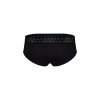 HUBER dámske panty Micro Ornament B25 - black (Farba black-7664, Veľkosť 46)