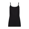 HUBER dámsky špagetový top Soft Modal B25 - black (Farba black-7665, Veľkosť 46)