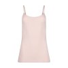 HUBER dámsky špagetový top Soft Modal B25 - dusty rose (Farba dusty rose-h098, Veľkosť 46)
