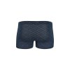 HUBER pánske boxerky Jerseyboxer Selection W25 - oceanview herringbone (Farba oceanview herringbone-h403, Veľkosť XXL)