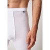HUBER pánske spodky dlhé Cotton Fine Rib B25 - white (Farba white-0500, Veľkosť XXL)