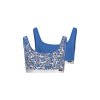 SKINY dievčenská podprsenka bustier 2-balenie Cotton Elastic B25 - blue leoflower  (Farba blue leoflower selectio-s255, Veľkosť 176)
