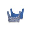 SKINY dievčenská podprsenka bustier 2-balenie Cotton Elastic B25 - blue leoflower  (Farba blue leoflower selectio-s255, Veľkosť 176)