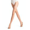 FALKE dámske samodržiace pančuchy Pure Matt 20 New - powder (Farba powder-4169, Veľkosť 9.5-10)