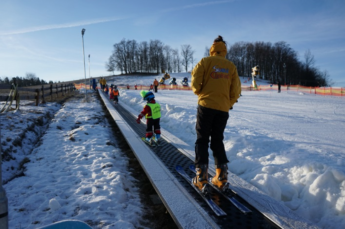 Na lyže s dětmi v okolí Prahy