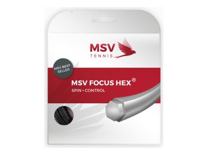MSV FOCUS HEX 1,27 mm (12 m) černý