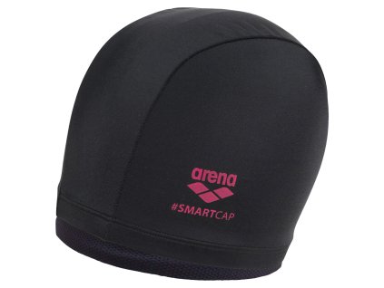 arena SMARTCAP black - plavecká čepice pro dlouhé vlasy