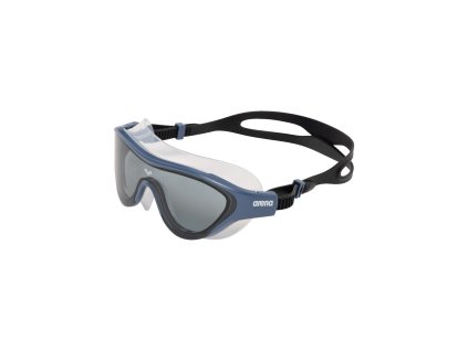 arena THE ONE MASK SMOKE GREY/ BLUE BLACK