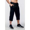 Draps pánské bavlněné 3/4 kalhoty 431 černá
