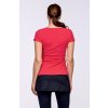 Draps dámské tričko 28 malinová/stříbrná