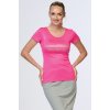 Draps 69 dámské tričko s potiskem aqu karmínová