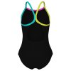 arena girls swimsuit light drop solid swimsuit detail 2