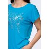 Draps dámské tričko 42 tyrkysová