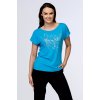 Draps dámské tričko 42 tyrkysová