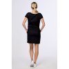 Draps dámské šaty 7139 černá