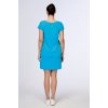 Draps dámské šaty 7139 tyrkysová