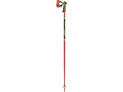 Leki WCR TBS SL 3D, bright red-black-neonyellow