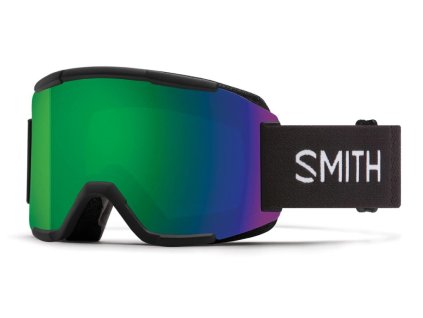 Brýle SMITH Squad Black / ChromaPop Sun Green + Yellow Flash