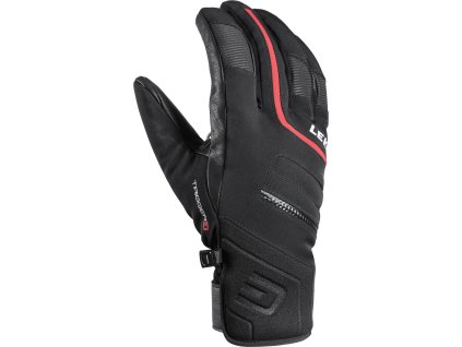 Leki Falcon 3D, black-red