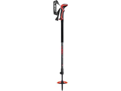 leki haute route 2 dark anthracite dark red black 110 150 cm prd 44650 5